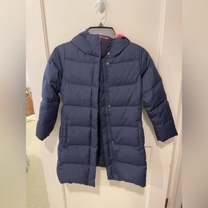 Crewcuts Blue Puffer Jacket with Quilted Design